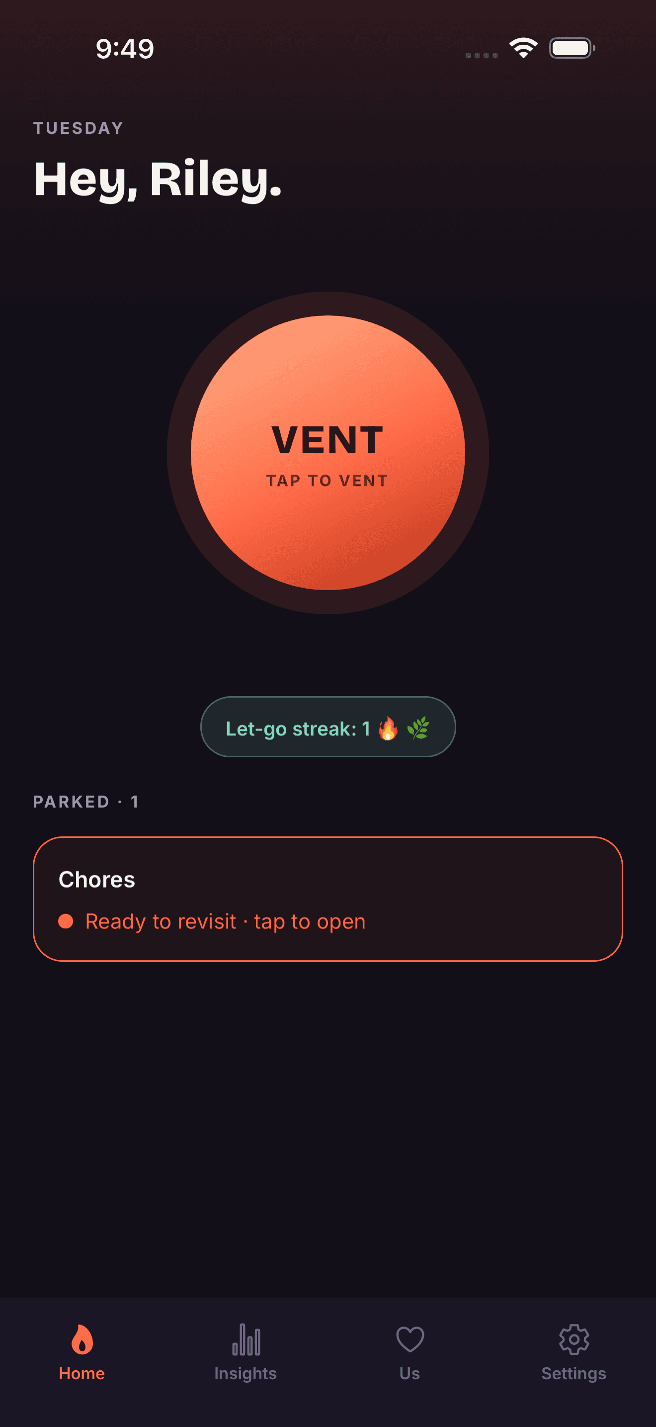 TruceNiq home — vent or revisit